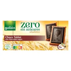 Biscuit choco tablet zero gullon 150g
