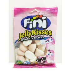 Fini jelly kisses strawberry & cream