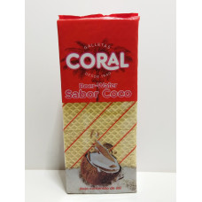 Gaufrettes fourrées au coco 450g coral