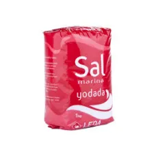 Sal marina yodada 1kg leda