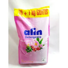 Lessive en poudre alin detergante rosa mosqueta 11kg
