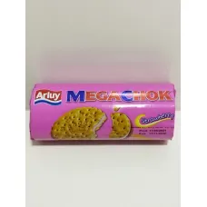 Biscuit méga chok strawberry 180g arluy