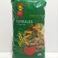 Pâte espirales con vegetales ayala 500g