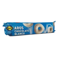 Biscuit aros chocolate blanco ayala 150g