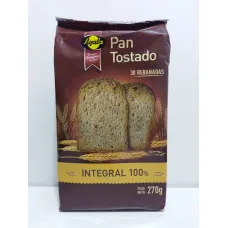 Pain toste integral 100% 270g