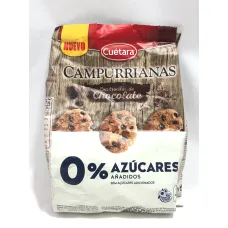 Campurrianas cookies chocolat 0% sucre