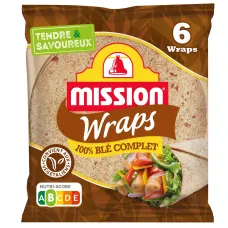Pain tortilla complet mission 370g