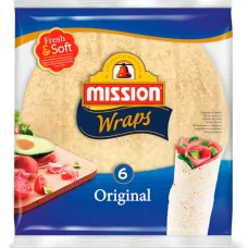 Pain tortilla mission foods original 25cm