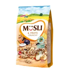 Musli & fruits crunchy bona vita 750g