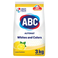 Lessive abc automatic lemon 3kg