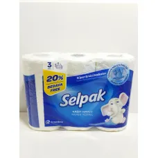 Papier cuisine selpak 3u 3plis