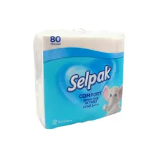 Serviettes de table 80p selpak