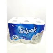 Papier toilette selpak super soft 3ply 12u