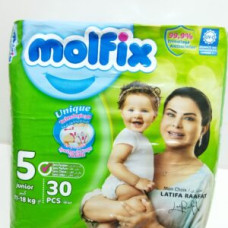 Couches molfix unique taille 5 junior (11-18kg) 30pcs