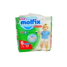 Couche culottes molfix 6 22pcs