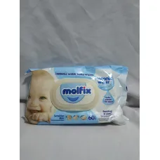 Lingette molfix sensitive skin 0% 60pcs