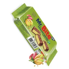 Biscuit pistachio wafer mr bite 38g