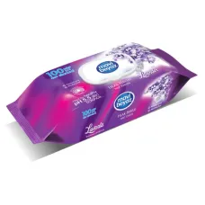 Lingette lavande mavi beyaz 90pcs