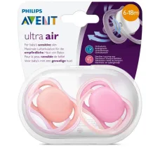 Avent sucette ultra air 6-18m mix