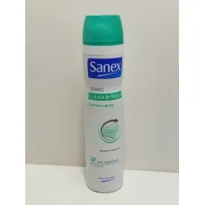 Sanex déodorant spray dermo clean & fresh 250ml