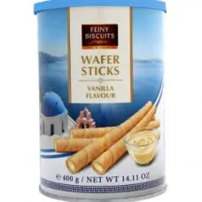 Gaufrettes roulees au vanille 400g