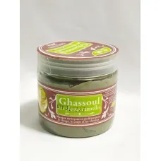 Ghassoul aux plantes naturelles , masque pour visage , corps et cheveux . kelaa