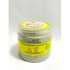 Masque d&rsquo;argile blanc naturel au citron . kelaa